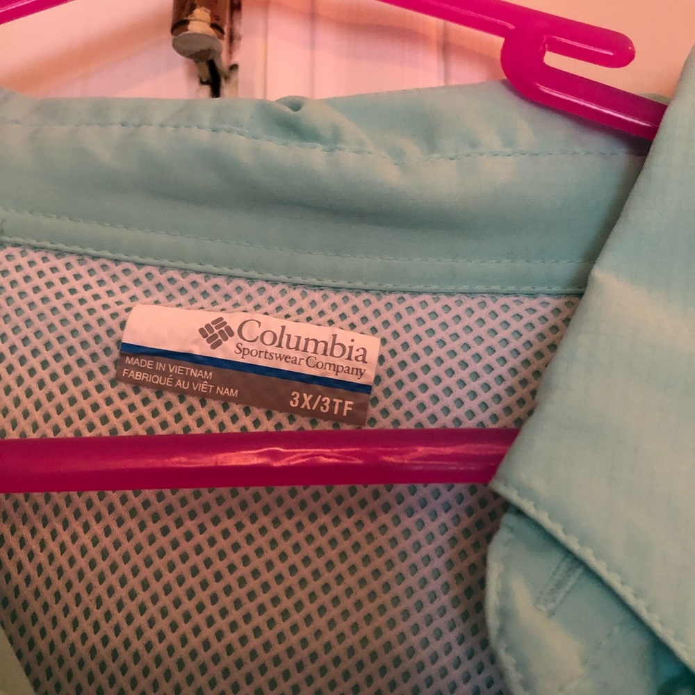 Columbia 3XL Dress Button Down Shirt